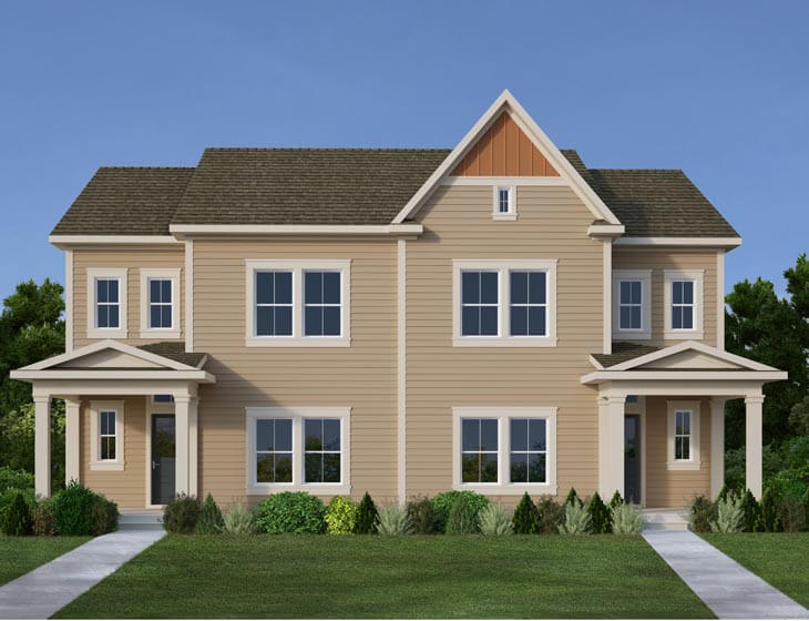 Paired Villas Available in Heights Park Daybreak Utah Homes