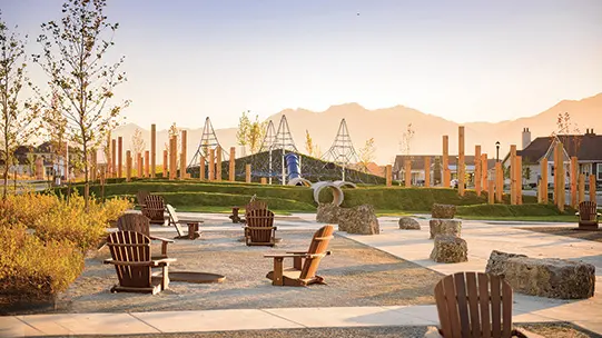 Heights Park Gathering Space Daybreak Utah