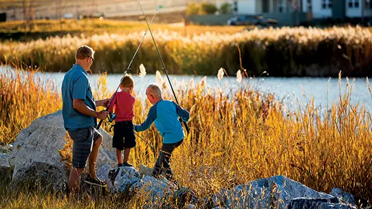 Fishing Lake Village Daybreak Utah