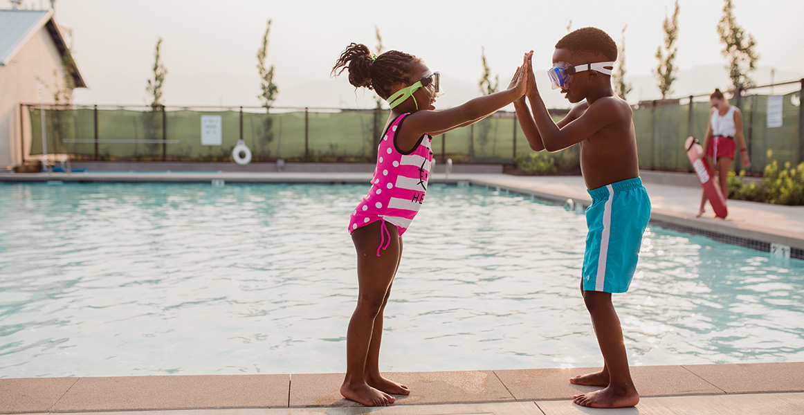 Eastlake Pool Daybreak Utah Homes